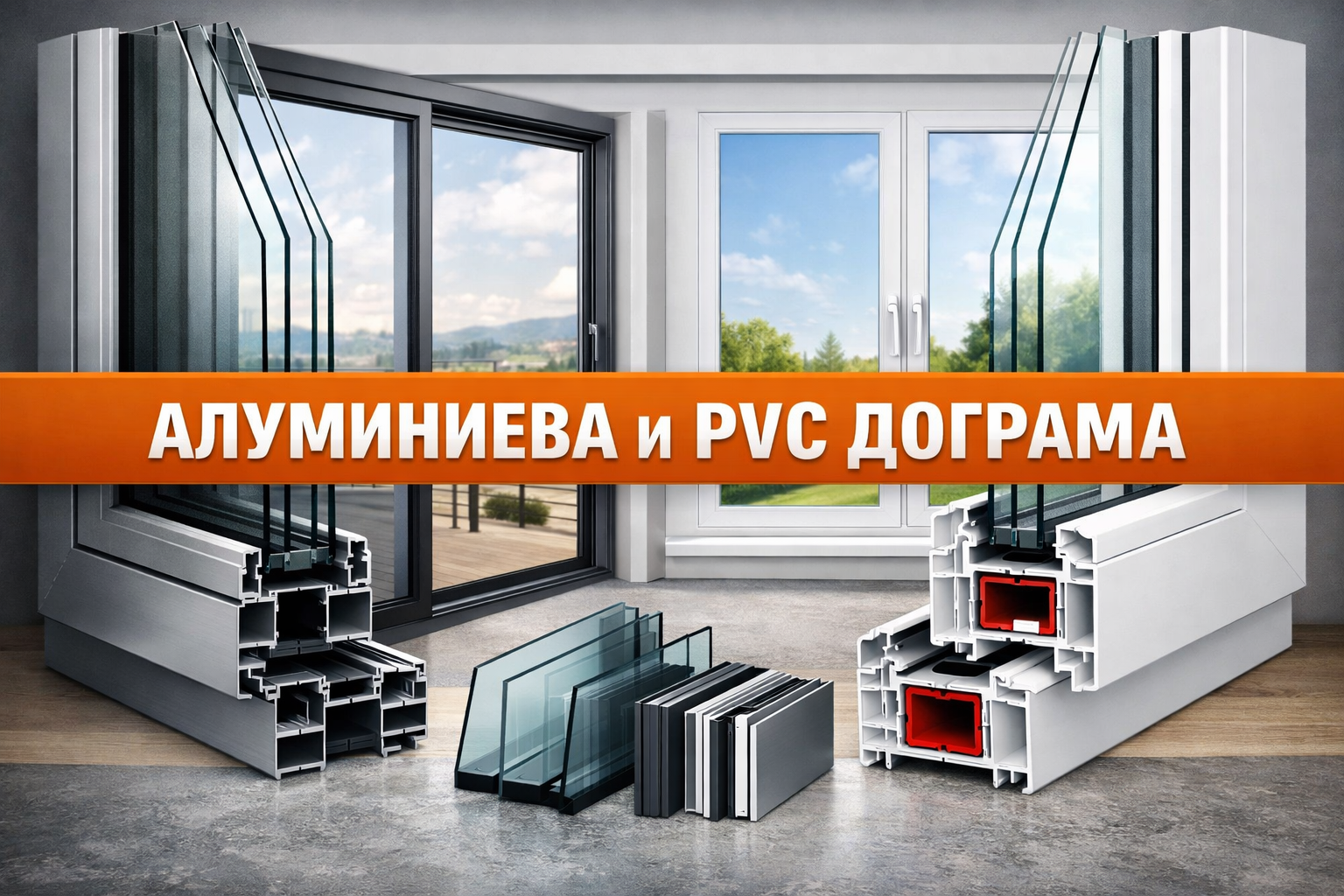 Алуминиева и ПВЦ дограма